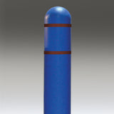 Blue Dome-Top Post Covers