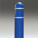 Blue Dome-Top Post Covers