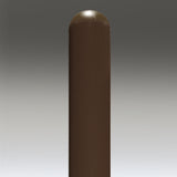 Brown Dome-Top Post Covers
