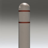 Gray Dome-Top Post Covers
