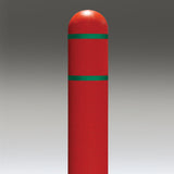Red Dome-Top Post Covers