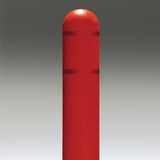 Red Dome-Top Post Covers