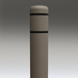 Warm Gray Flat-Top Post Covers