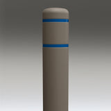 Warm Gray Flat-Top Post Covers