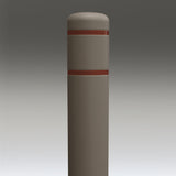 Warm Gray Flat-Top Post Covers