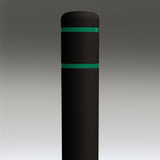 Black Flat-Top Post Covers
