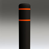 Black Flat-Top Post Covers
