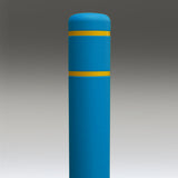 Light Blue Flat-Top Post Covers