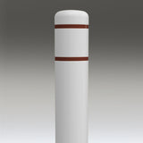 White Flat-Top Post Covers
