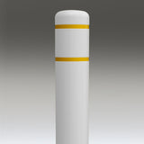 White Flat-Top Post Covers