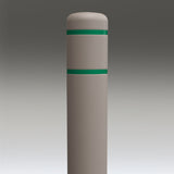 Medium Gray Flat-Top Post Covers