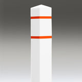 White Square Post Covers